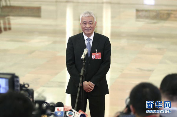 2019年全国两会第三场“部长通道”举行 王志刚部长回应关切